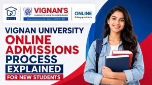 Vignan Online Admission Process